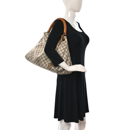 Louis Vuitton Damier Azur Artsy MM 2 of 18