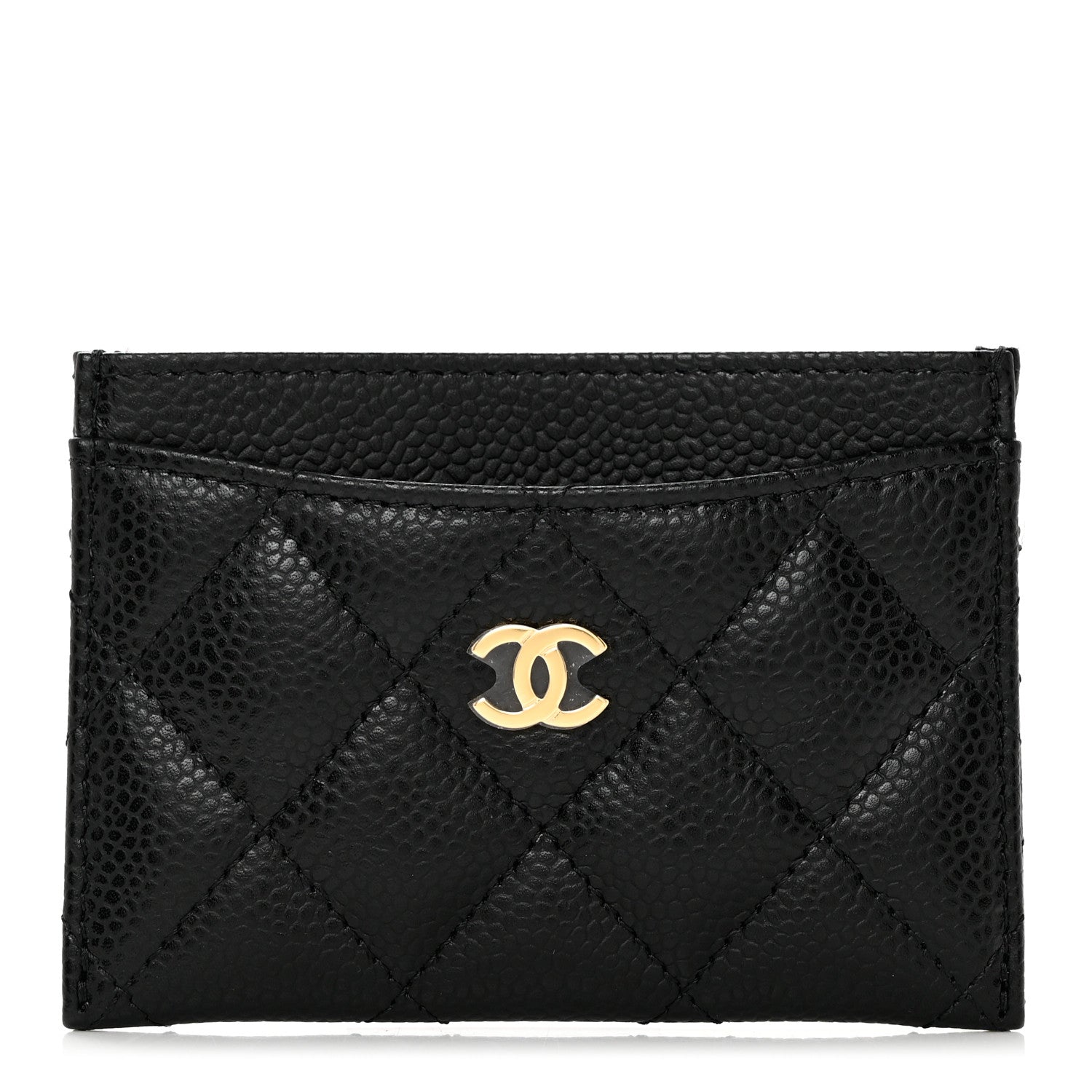 Chanel Caviar Quilted Card Holder Black 1 of 9