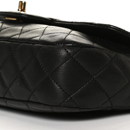 Chanel Lambskin Quilted Single Flap Black 9 of 15