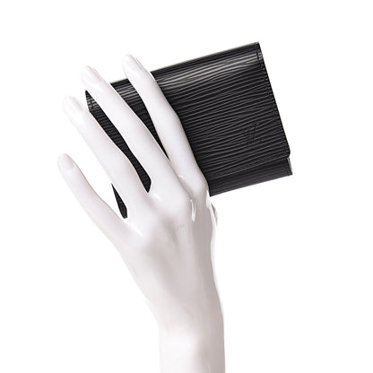 Louis Vuitton Epi Business Card Holder Black 2 of 7