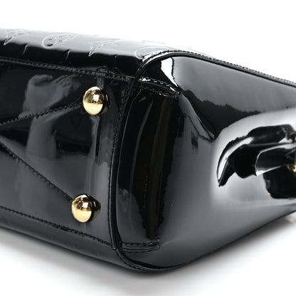 Louis Vuitton Vernis Montaigne BB Black 8 of 8