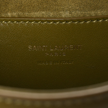 Saint Laurent Smooth Calfskin Le 5 A 7 Hobo Mini Olive Drab 6 of 10