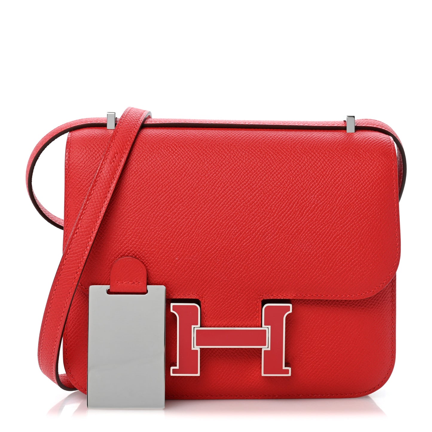 Epsom Enamel Constance 18 Rouge de Coeur Rubis