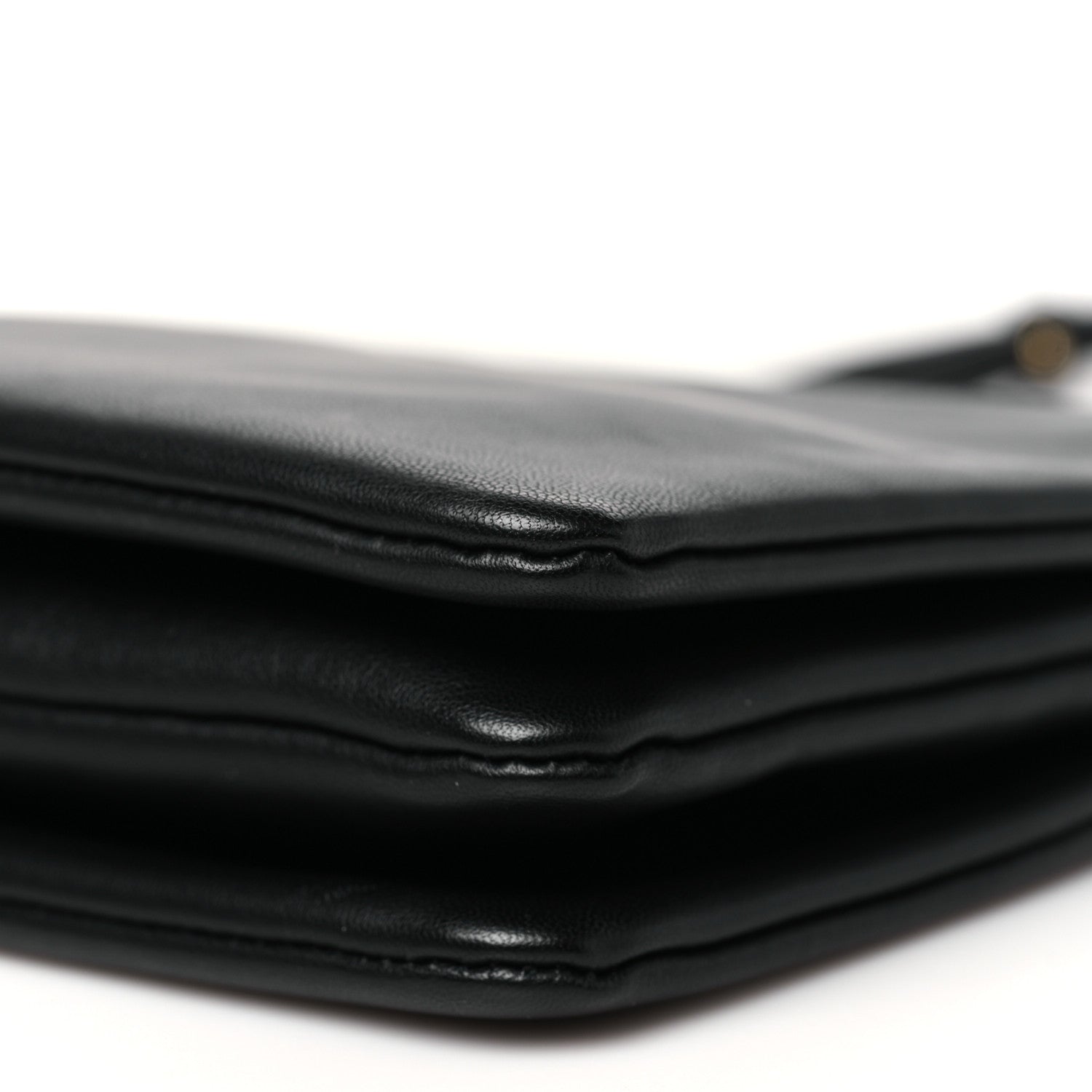 Celine Lambskin Small Trio Crossbody Bag Black 11 of 12