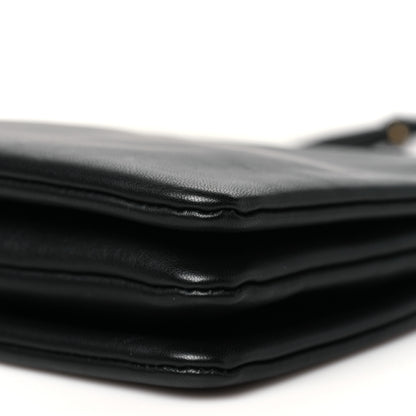 Celine Lambskin Small Trio Crossbody Bag Black 11 of 12