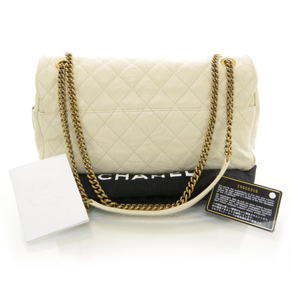 Chanel Caviar Quilted Large Shiva Flap Ivory 3 of 10