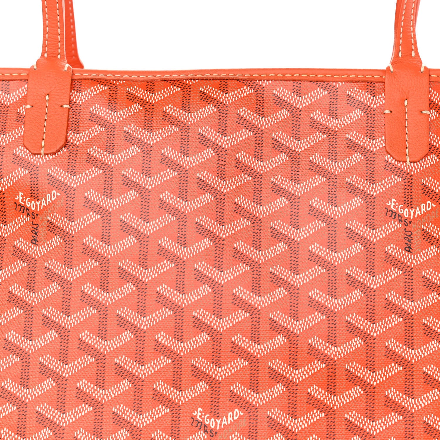 Goyard Goyardine Artois MM Orange 7 of 10