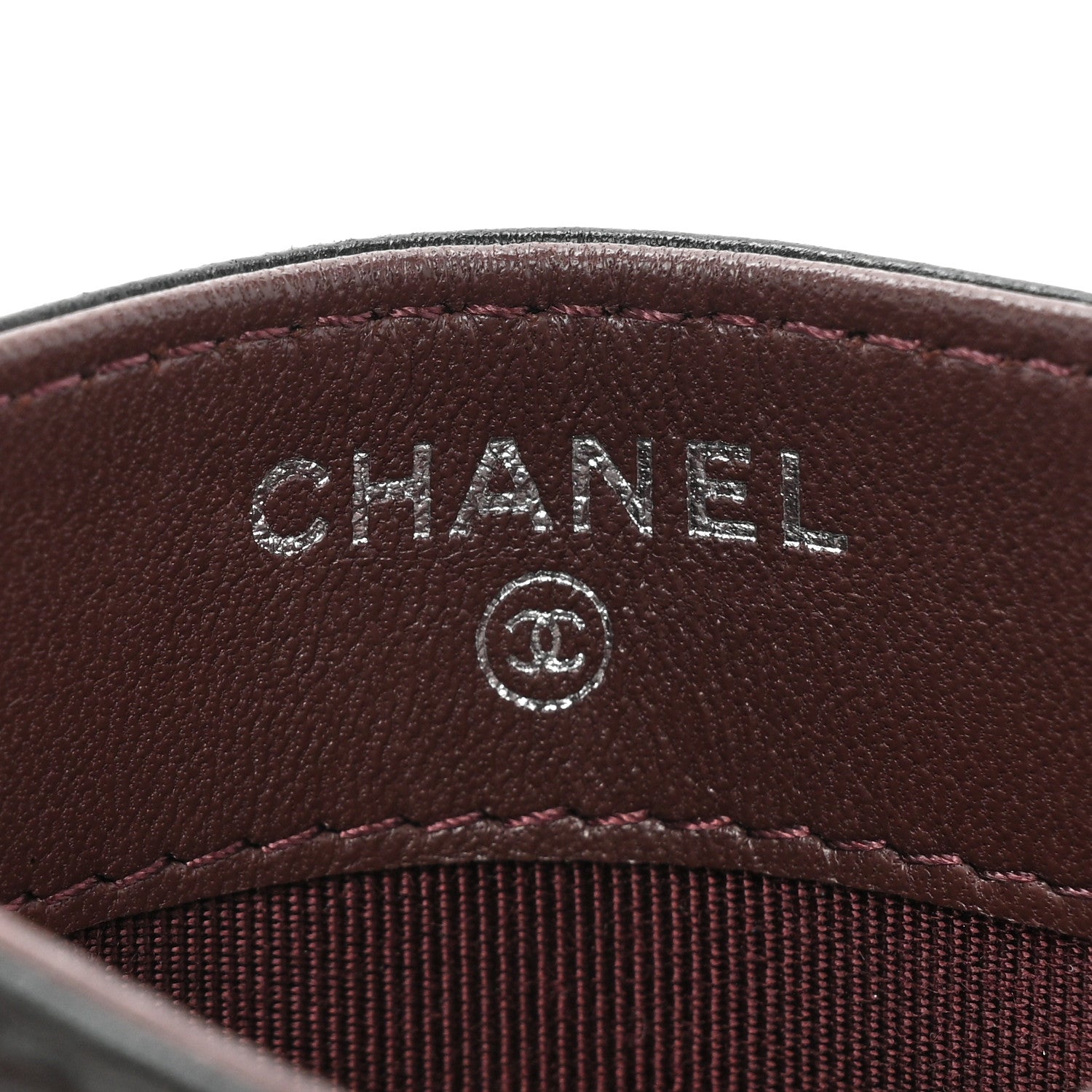 Chanel Lambskin Quilted Card Holder Black 6 of 12