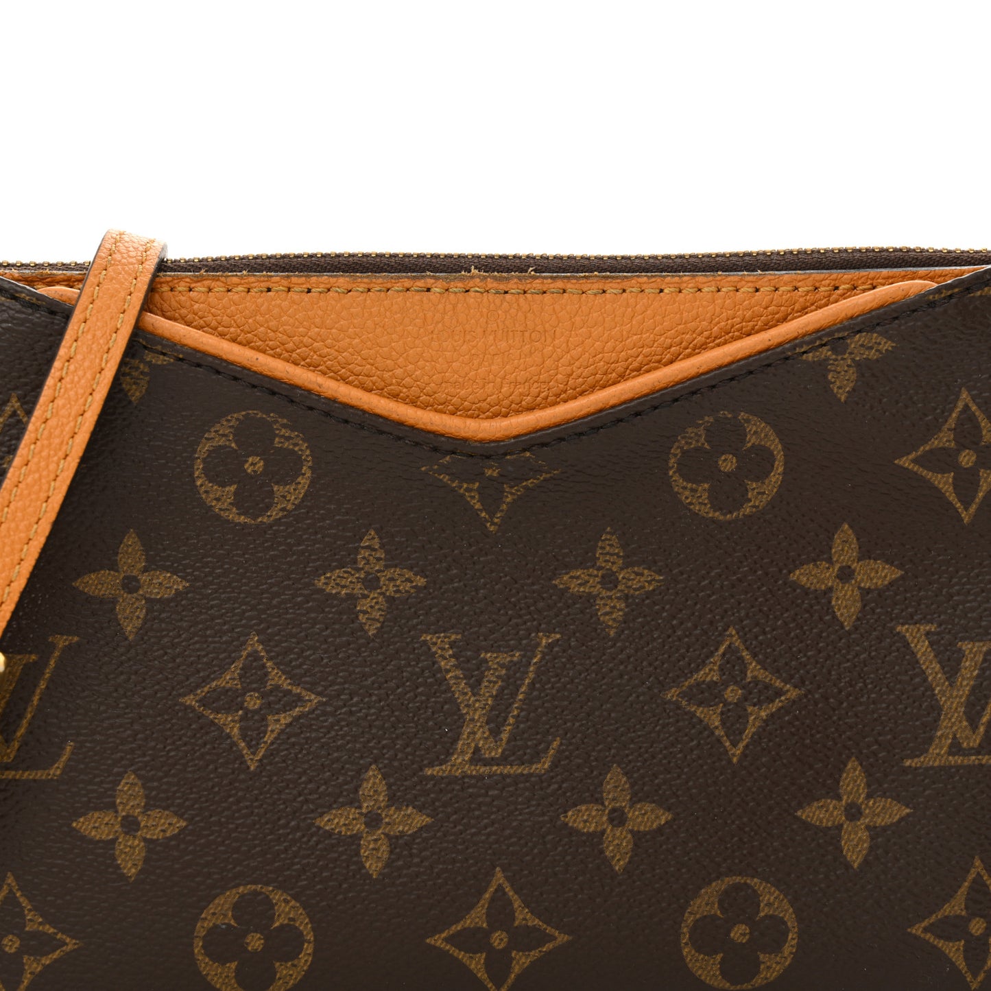 Monogram Pallas Clutch Saffron