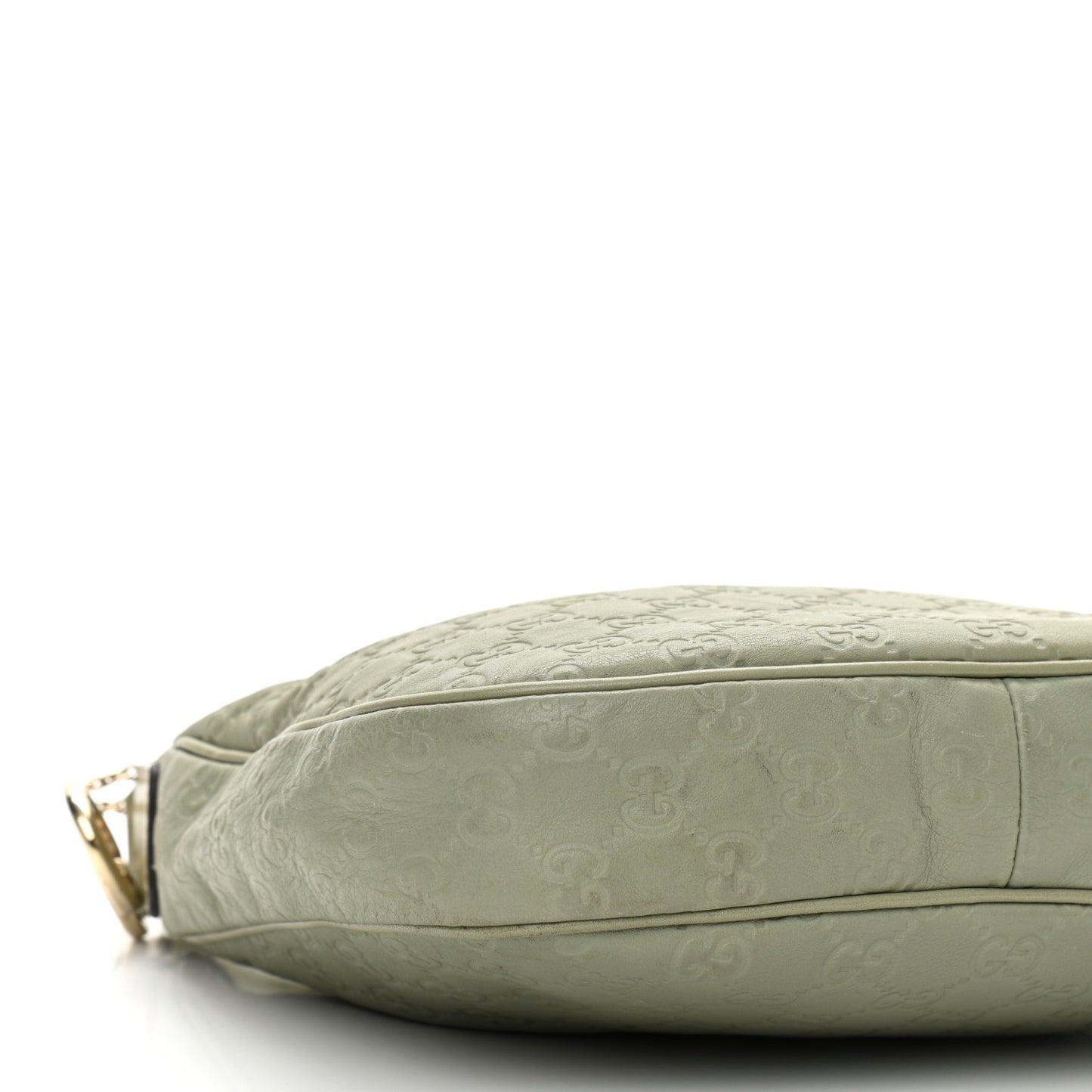 Guccissima Small Hobo Light Green
