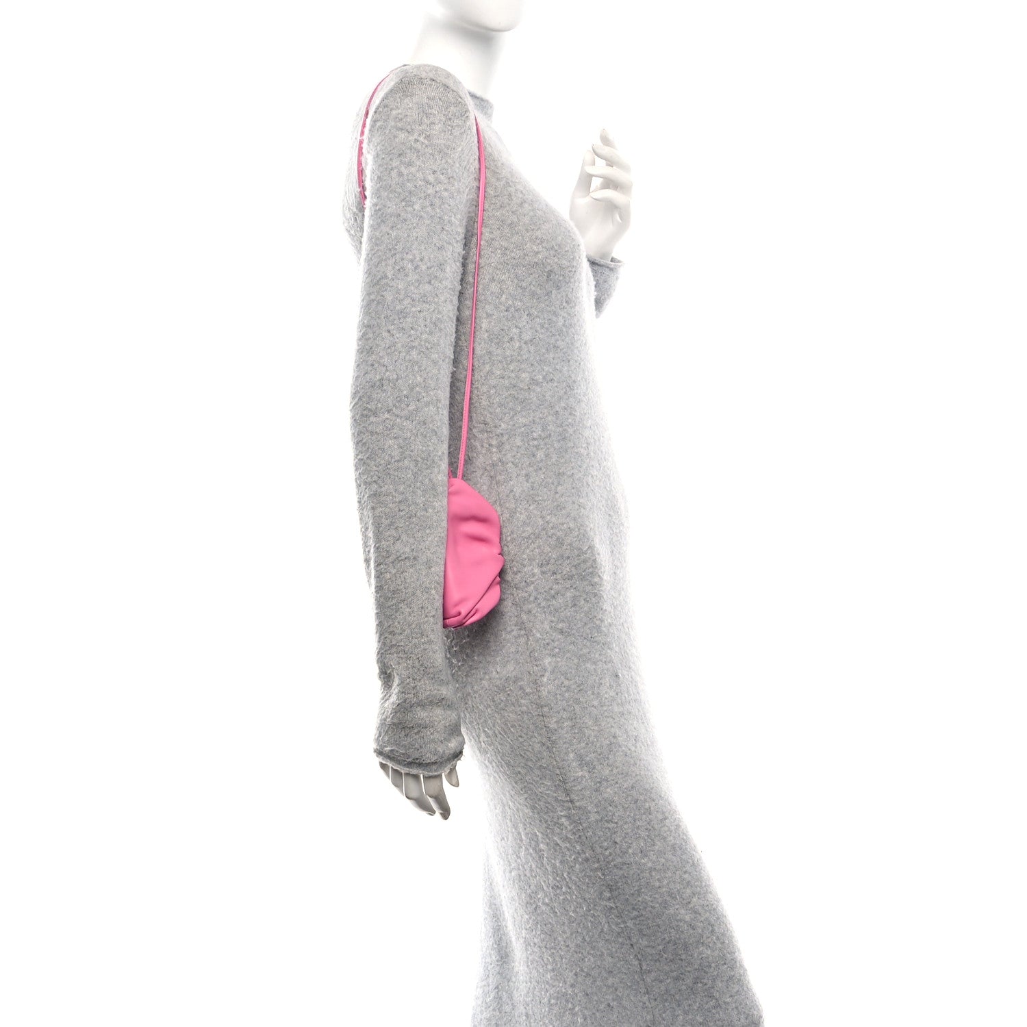 Bottega Veneta Butter Calfskin Coin Purse Pink 2 of 11