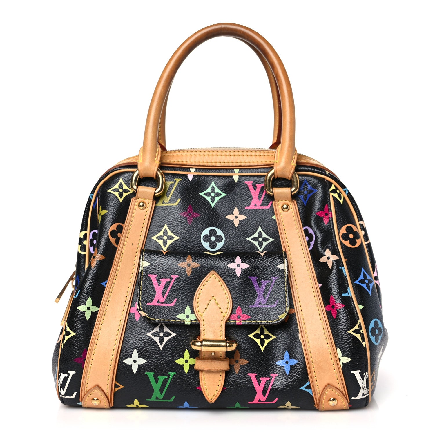 Louis Vuitton Monogram Multicolor Priscilla Black 1 of 9