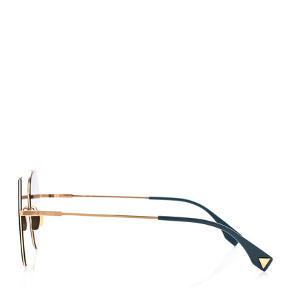 Fendi Metal Geometric Sunglasses FF 0194/S Gold 3 of 7