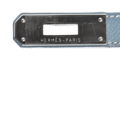 Hermes Epsom Birkin 30 Blue Jean 16 of 34