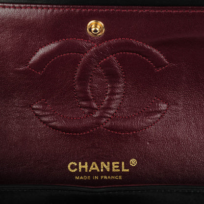 Chanel Lambskin Quilted Medium Double Flap Black 5 of 9