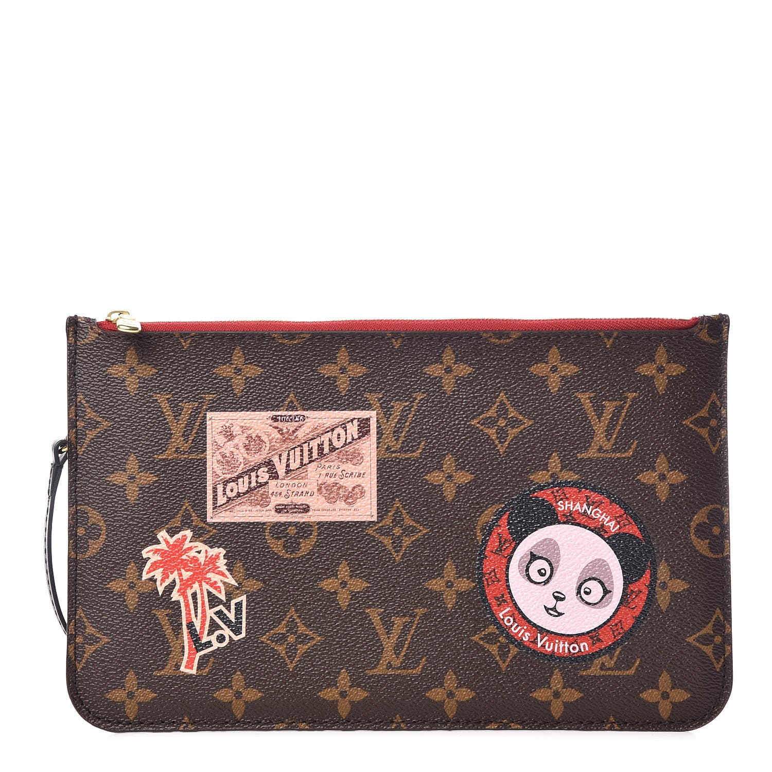 Louis Vuitton Monogram World Tour Neverfull MM GM Pochette 1 of 7