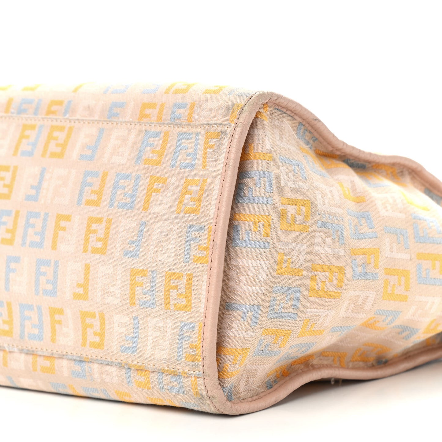 Zucchino Vitello Shopping Tote Beige Pastel Cipria