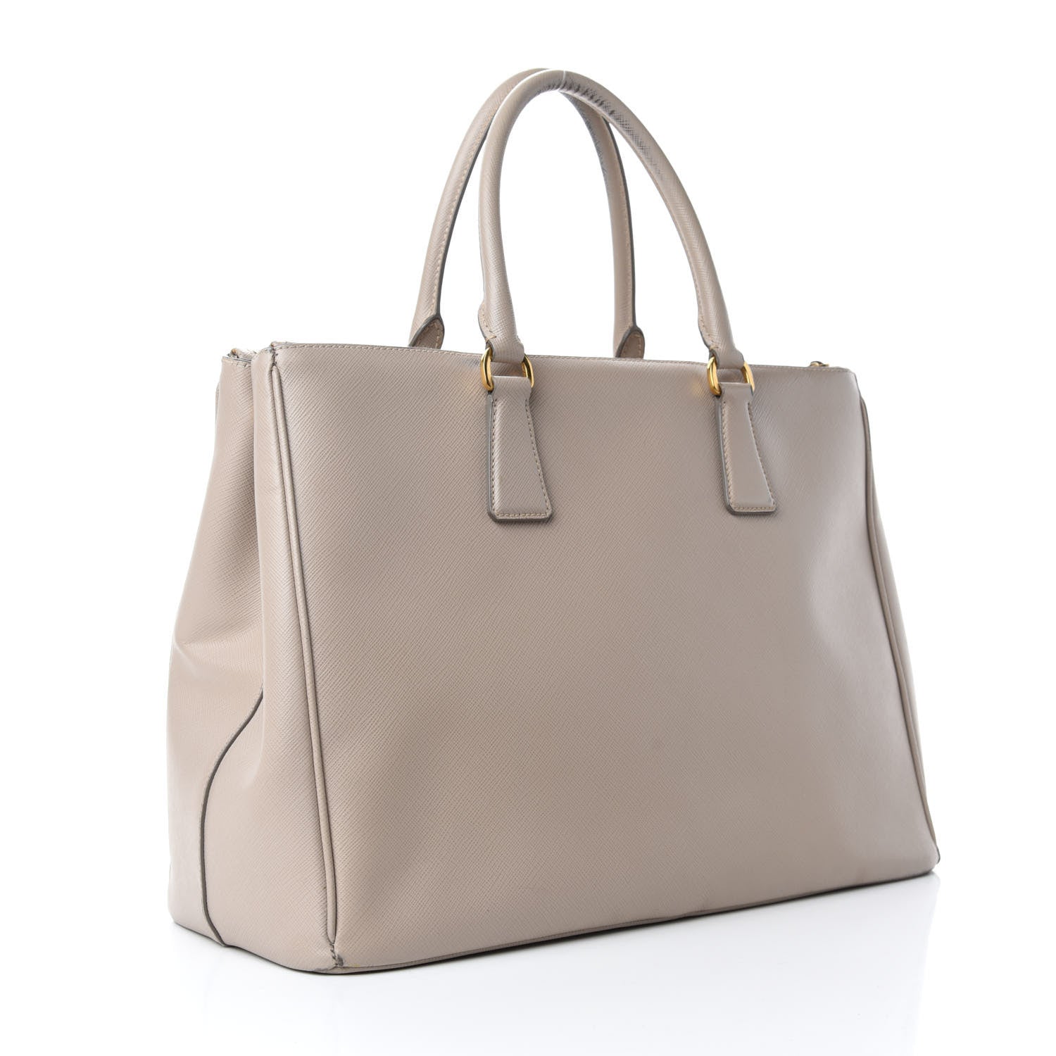 Prada Saffiano Large Galleria Double Zip Tote Pomice 3 of 24