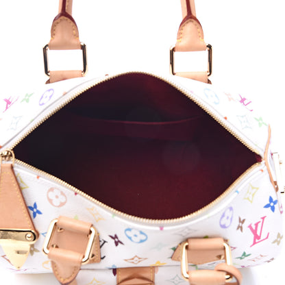 Louis Vuitton Monogram Multicolor Speedy 30 White 5 of 11