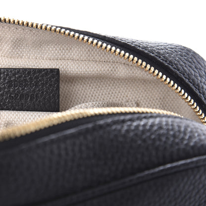 Gucci Pebbled Calfskin Small Soho Disco Bag Black 9 of 10