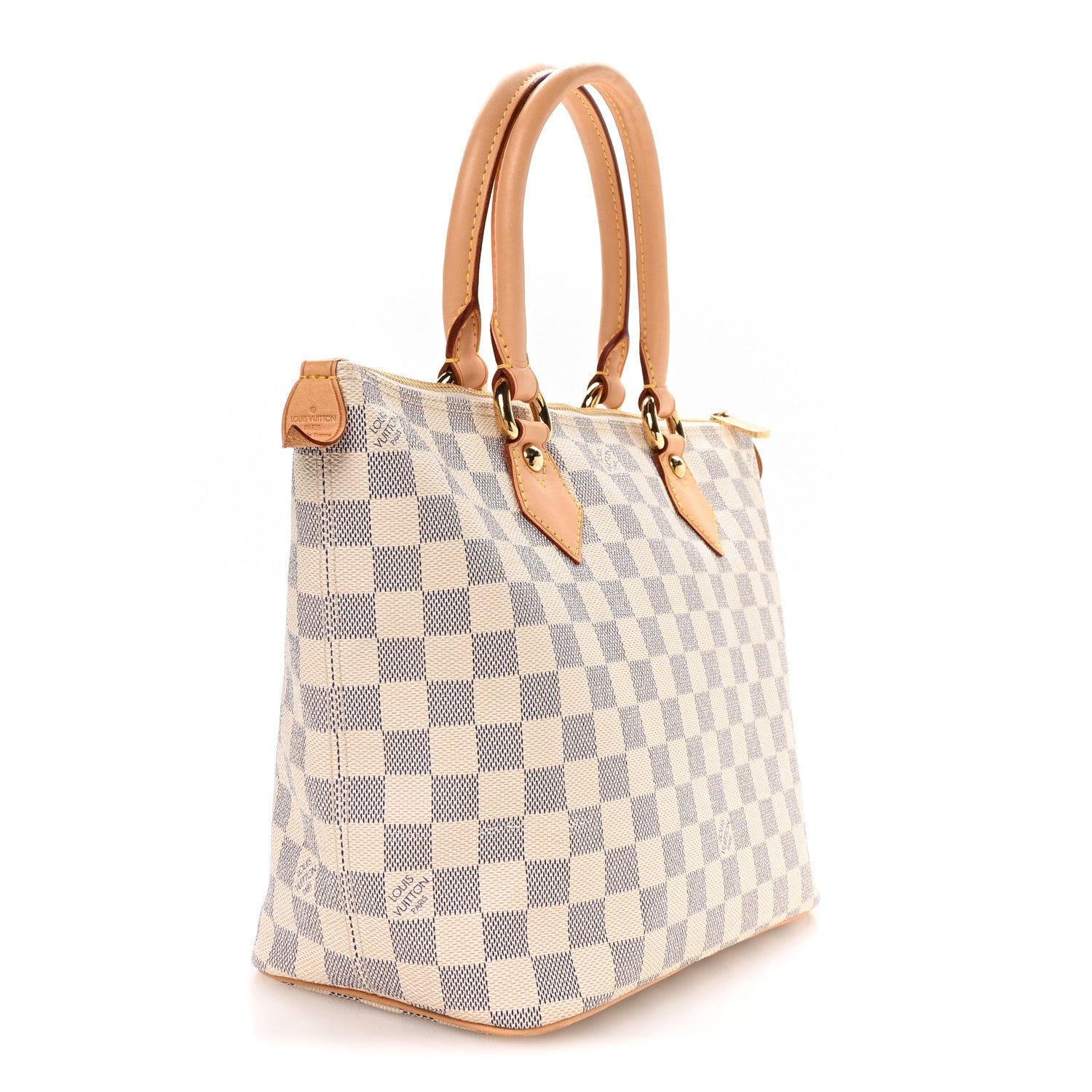 Louis Vuitton Damier Azur Saleya PM 3 of 10