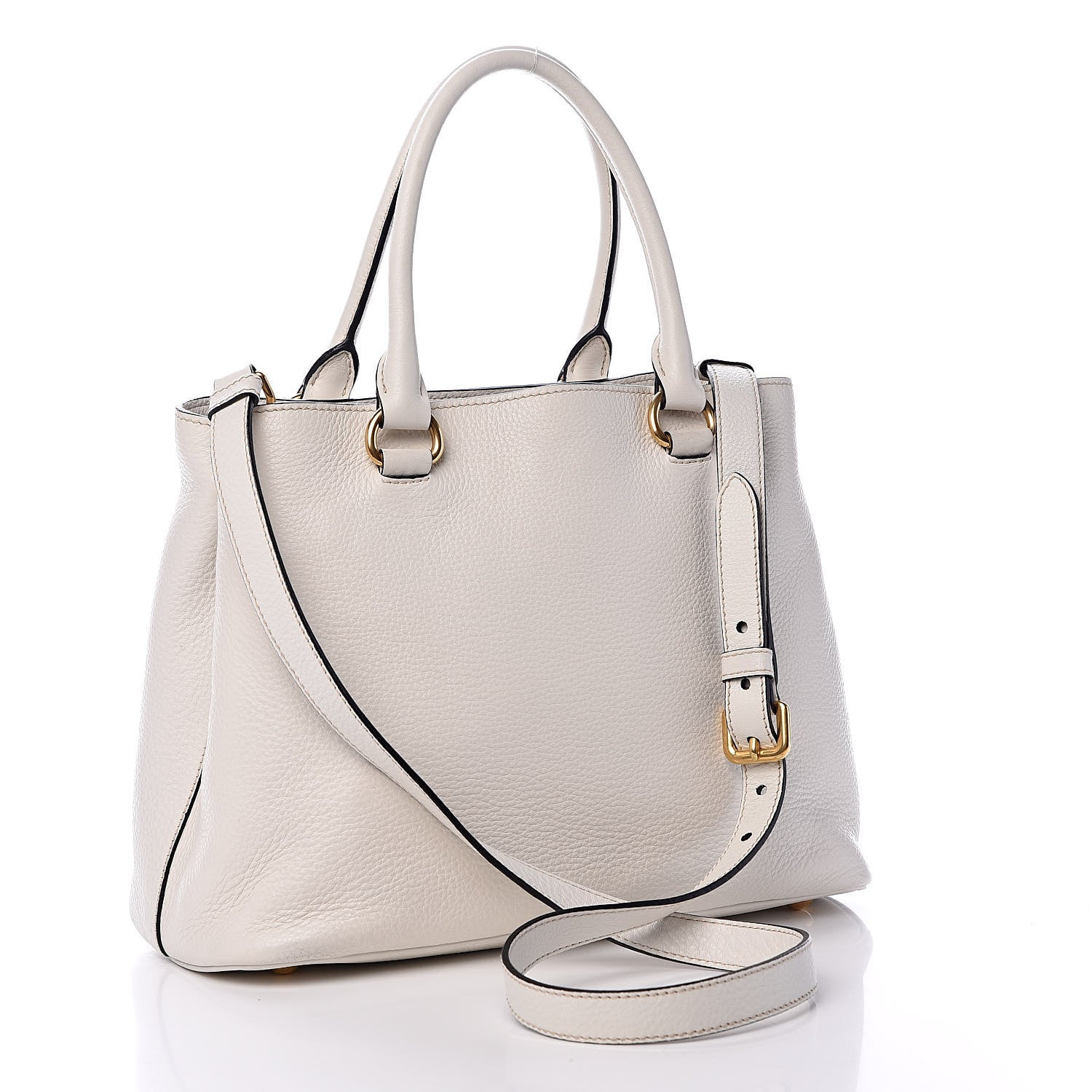 Prada Vitello Phenix Tote Talco 3 of 13