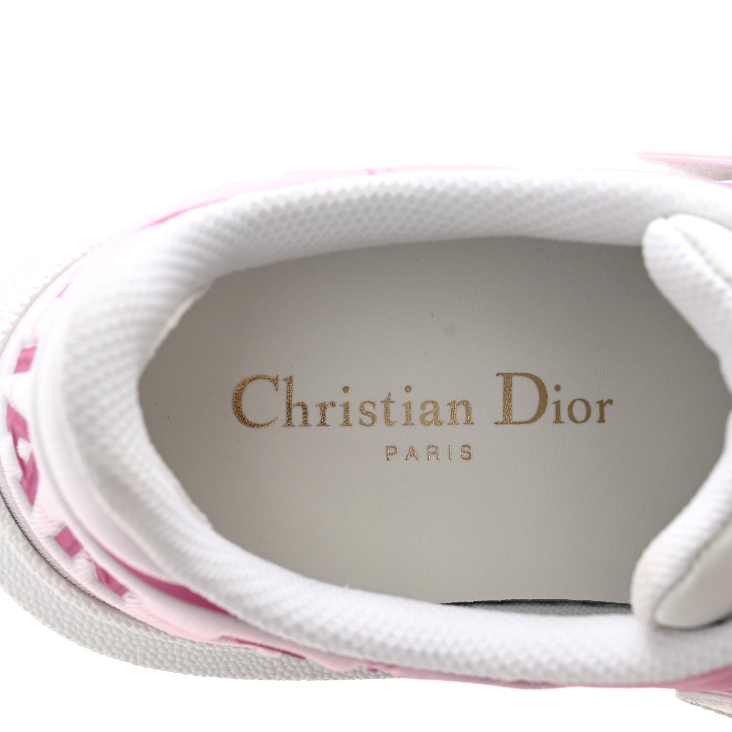 Reflective Fabric Shaded Dior-ID Platform Sneakers 35 Raspberry