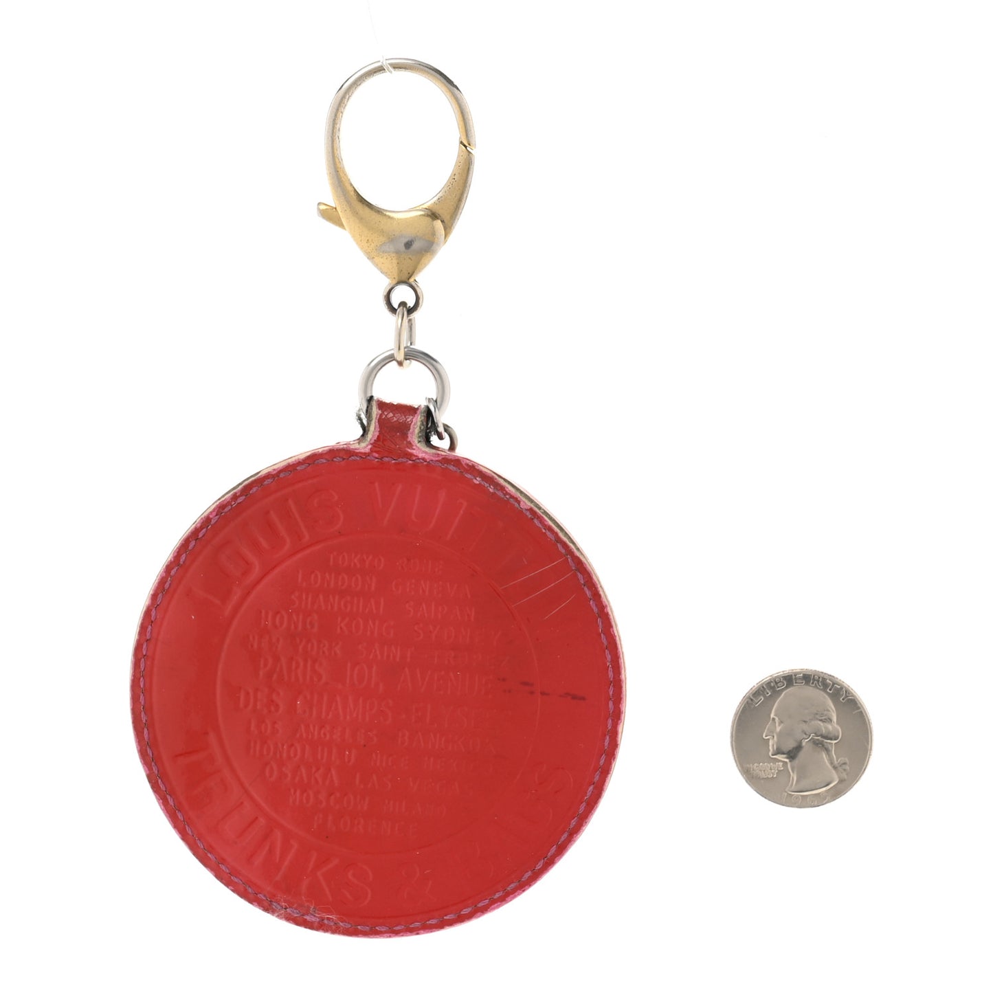 Vernis Trunks and Bags Bag Charm Pomme d'Amour