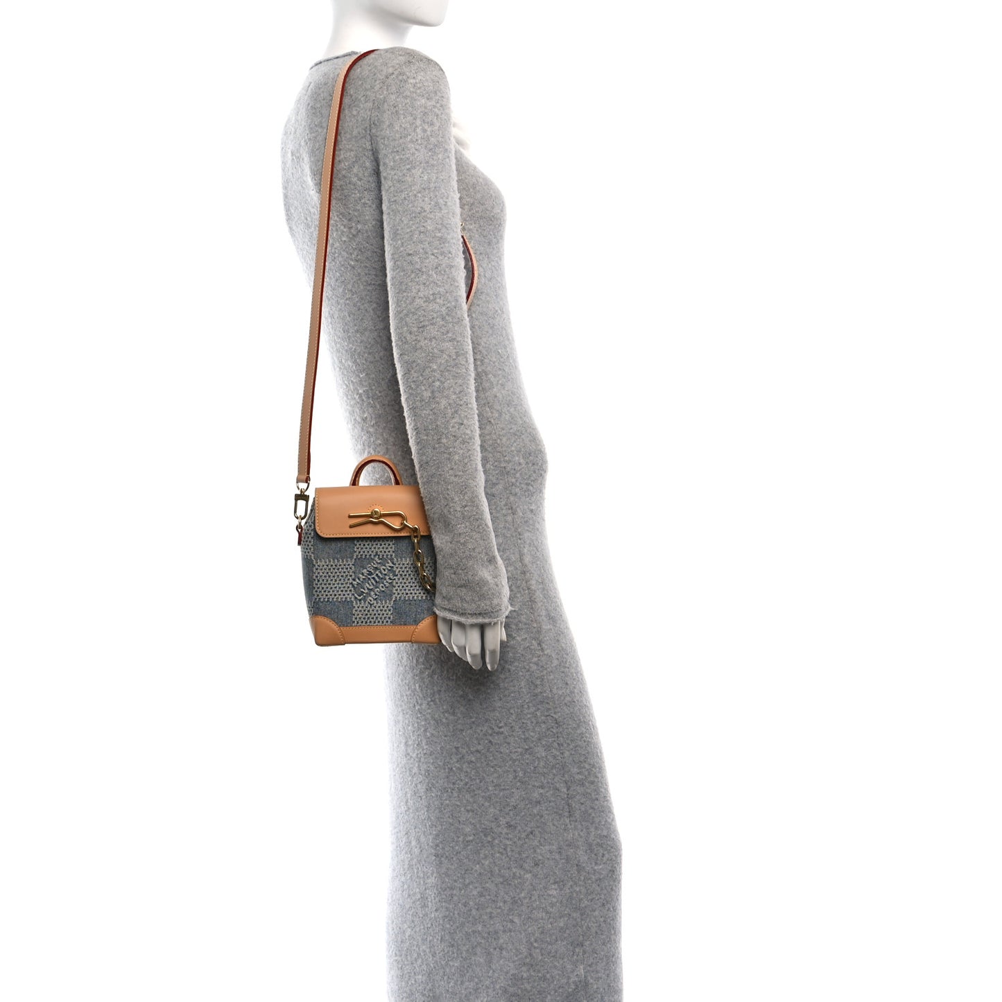 Damier Denim 3D Nano Steamer Blue