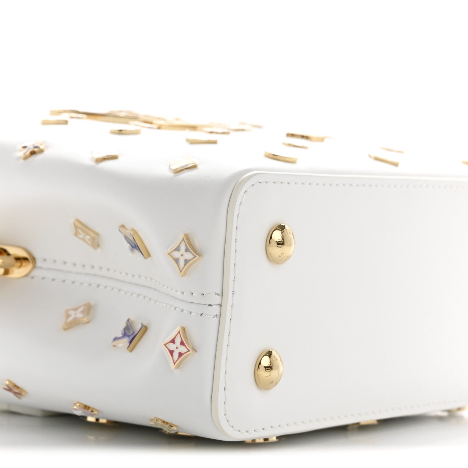 Louis Vuitton LV X TM Cowhide Mini Capucines Multicolor 8 of 11
