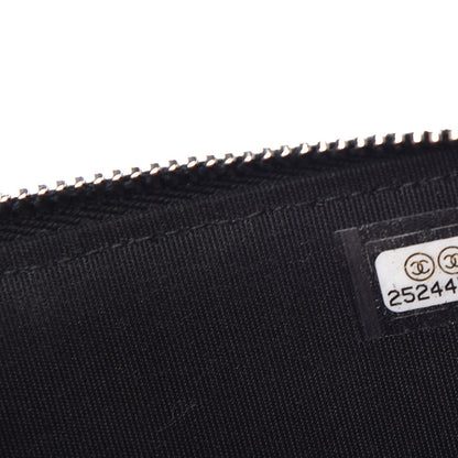 Chanel Canvas Small Deauville Clutch With Chain Charcoal 8 of 8