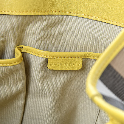 Burberry House Check Small Canterbury Tote Yellow 7 of 18