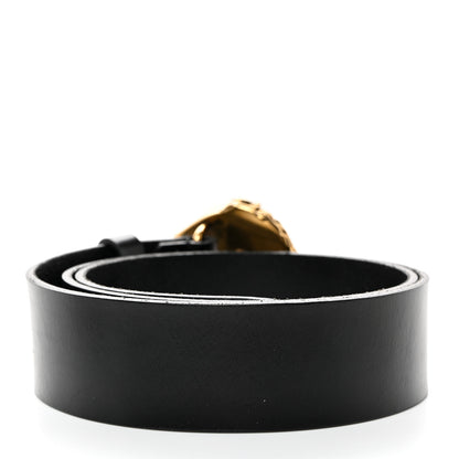 Gucci Calfskin Horsehead G Belt 85 34 Black 2 of 6