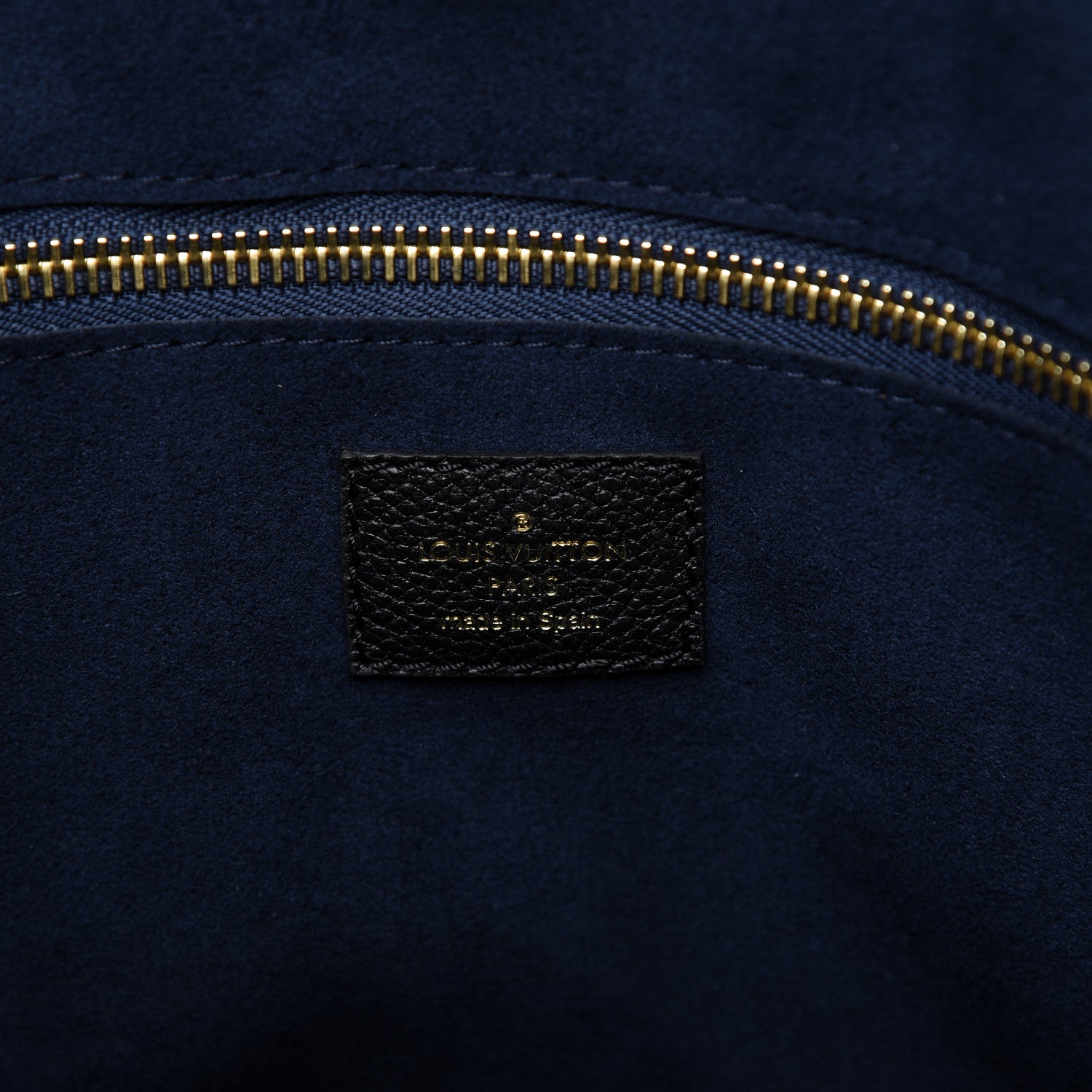 Louis Vuitton Empreinte Monogram Giant Neverfull MM Black 8 of 9