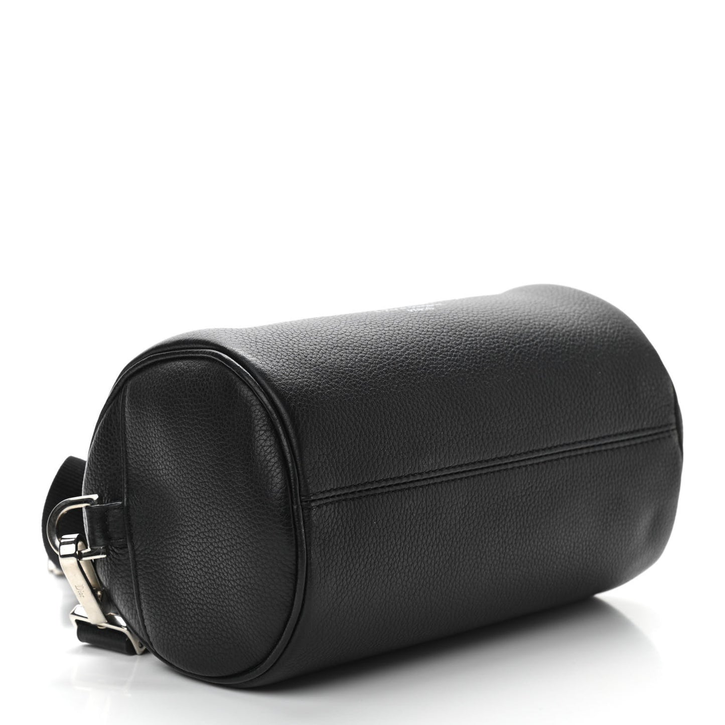 HOMME Grained Calfskin Mens Roller Pouch Black