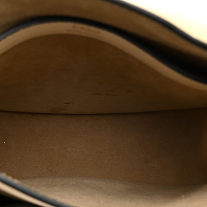 Chloe Calfskin Embossed Small Hudson Shoulder Bag Off White 5 of 13