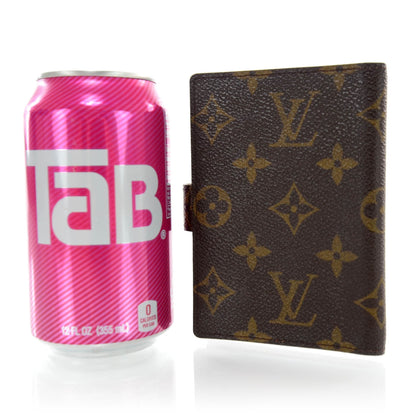 Louis Vuitton Monogram Mini Agenda Cover w Pen 2 of 7