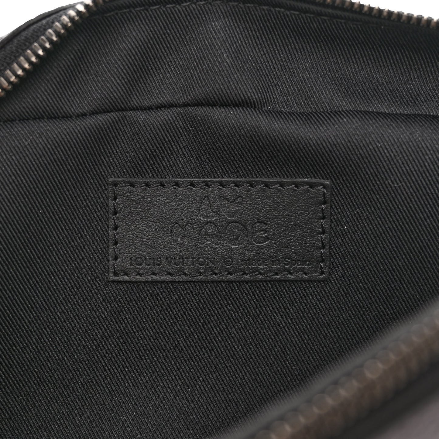 X NIGO Monogram Eclipse Stripes LV Heart Modular Sling Bag
