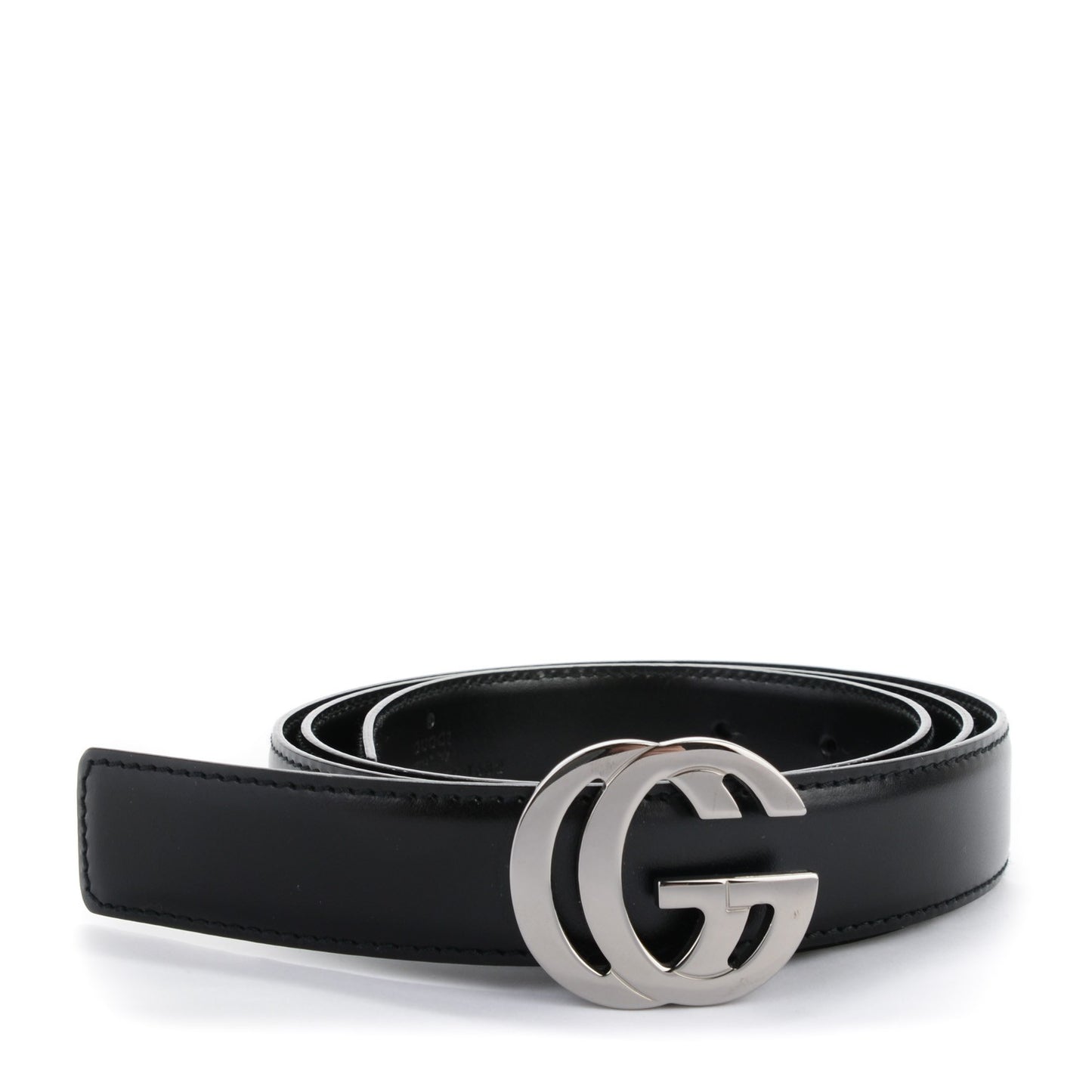 Calfskin Interlocking G Belt 85 34 Black