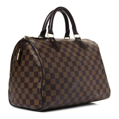 Louis Vuitton Damier Ebene Speedy 30 3 of 20