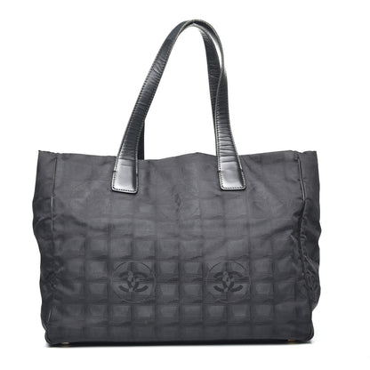 Chanel Nylon Travel Laptop Tote Black 1 of 10