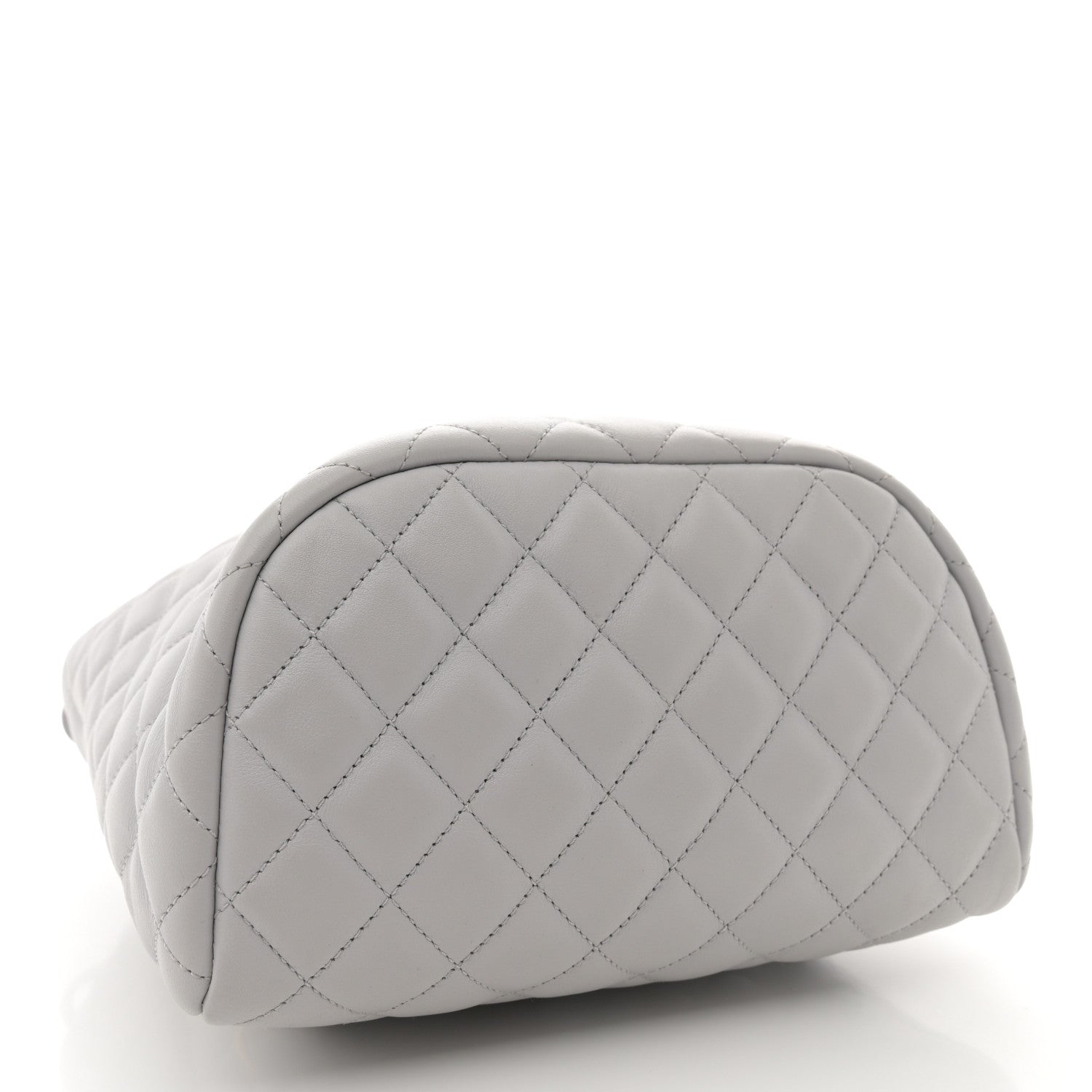 Chanel Calfskin Quilted Small Urban Spirit Backpack Grey 4 of 13