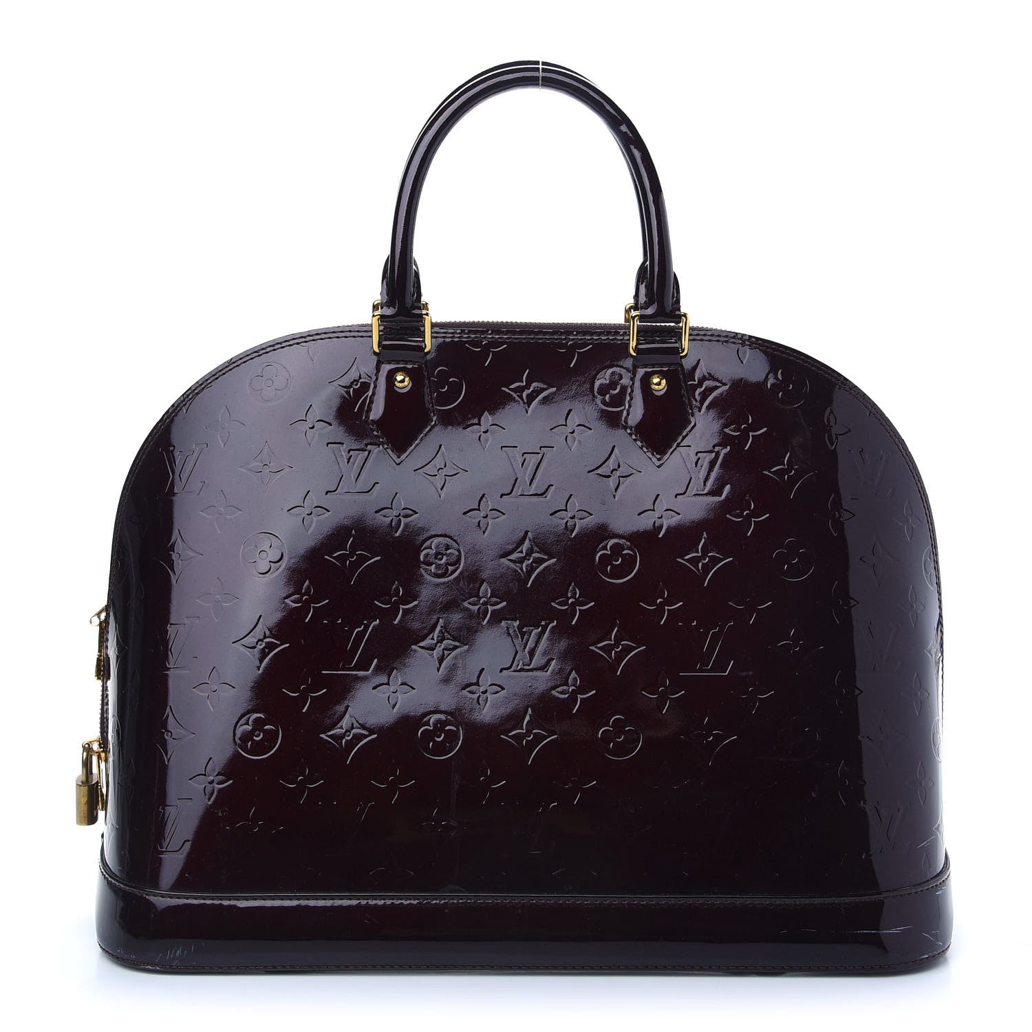 Louis Vuitton Vernis Alma GM Amarante 1 of 8