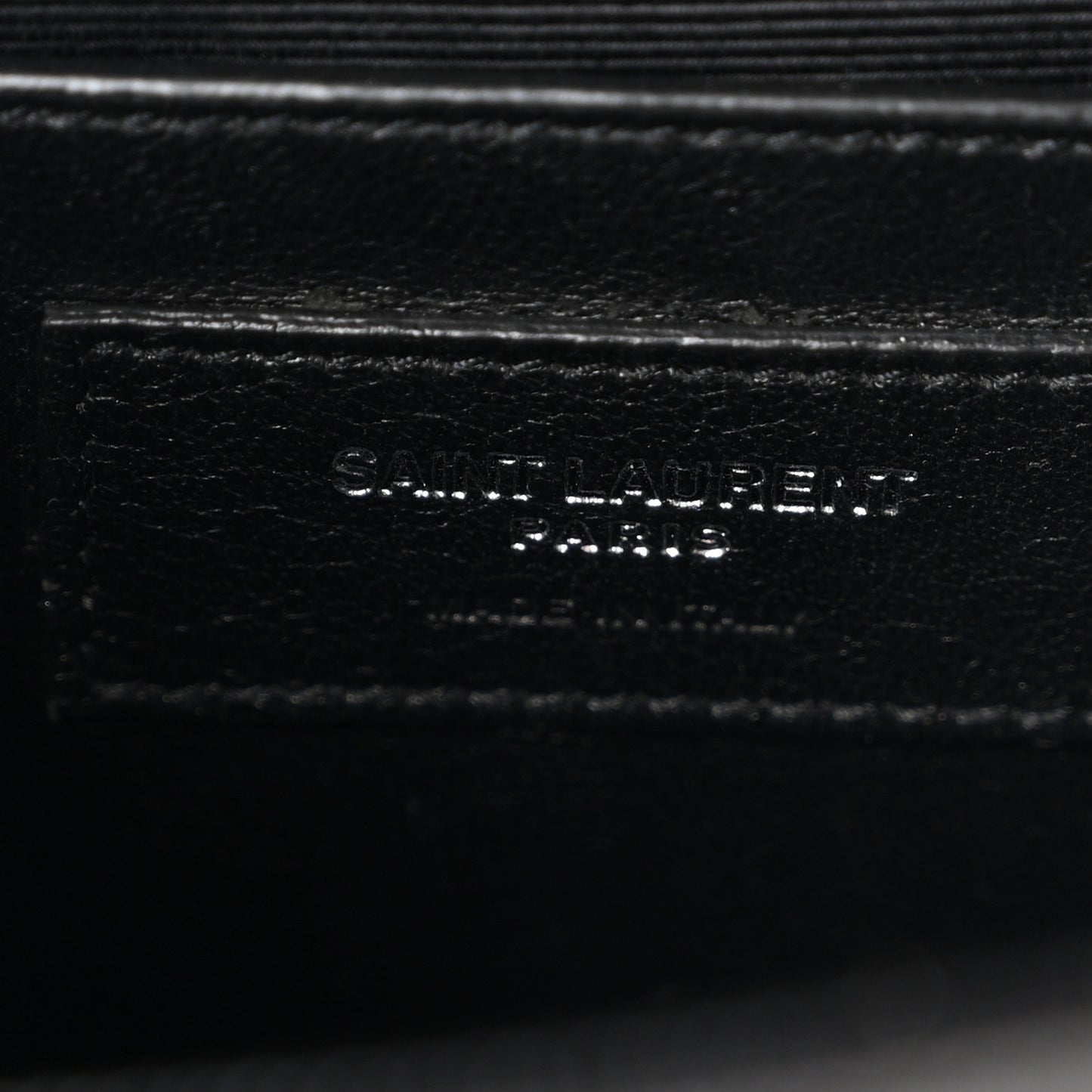 Grain De Poudre Small Classic Monogram Kate Satchel Black