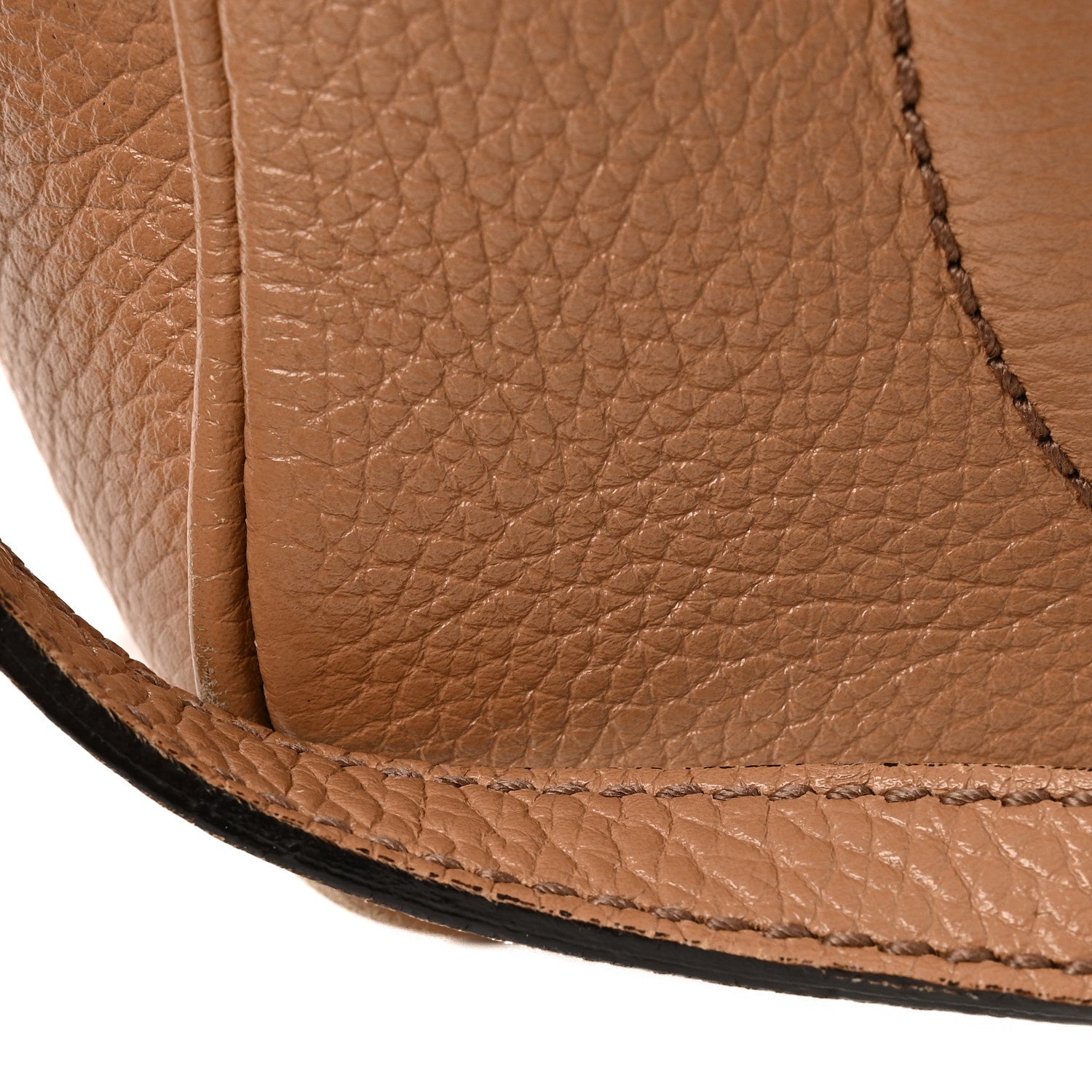 Gucci Pebbled Calfskin Small Soho Disco Bag Camelia 14 of 16