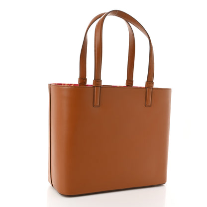 Salvatore Ferragamo Calfskin Scarlet Tote Sella 3 of 10