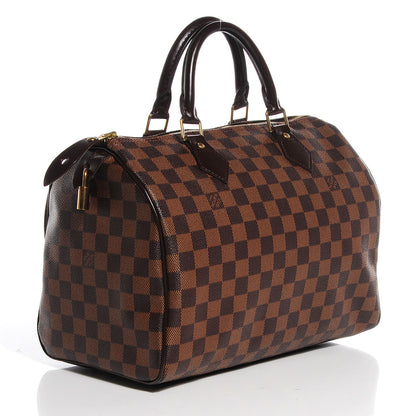 Louis Vuitton Damier Ebene Speedy 30 3 of 7