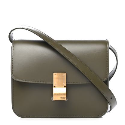 Celine Box Calfskin Teen Classic Box Flap Bag Army Green 1 of 4