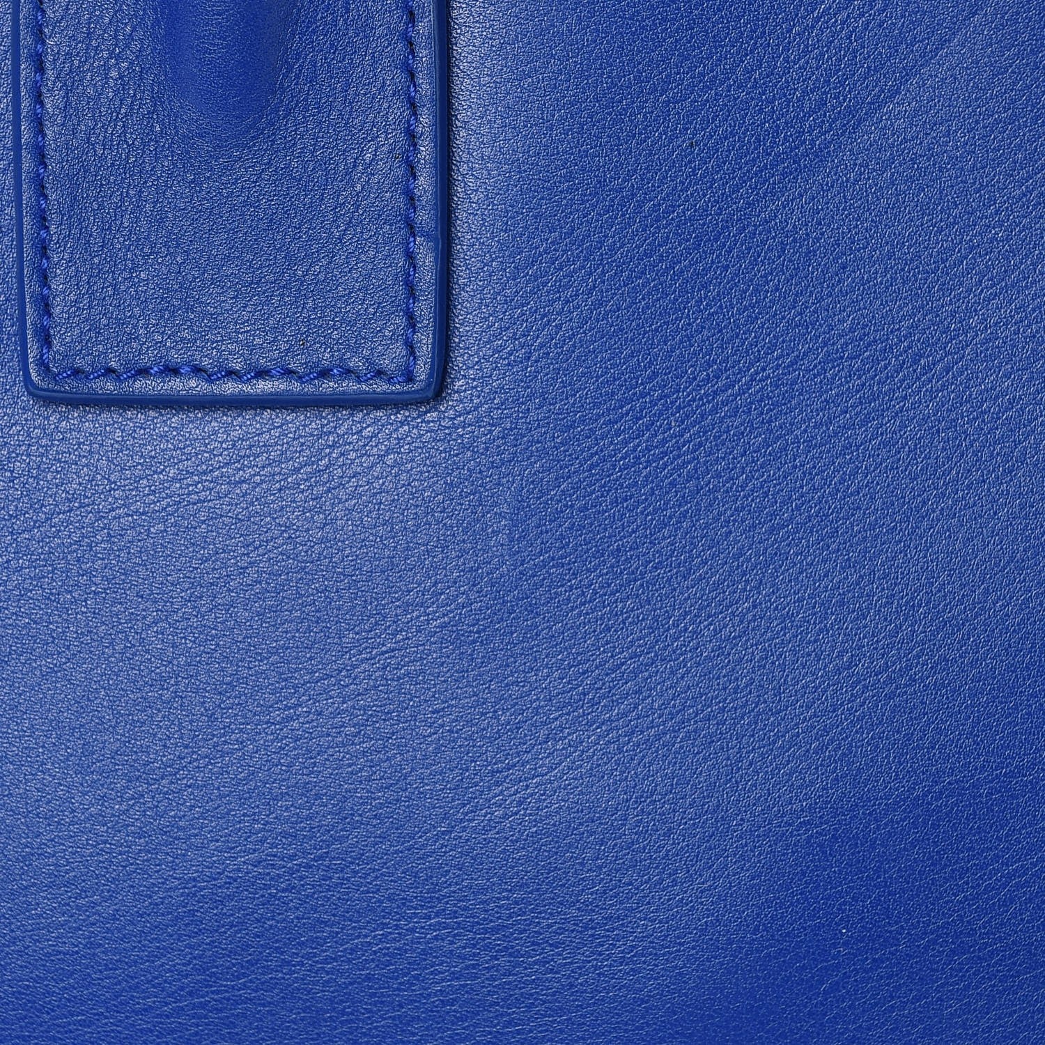 Saint Laurent Calfskin Small Sac De Jour Blue Majorelle 19 of 19