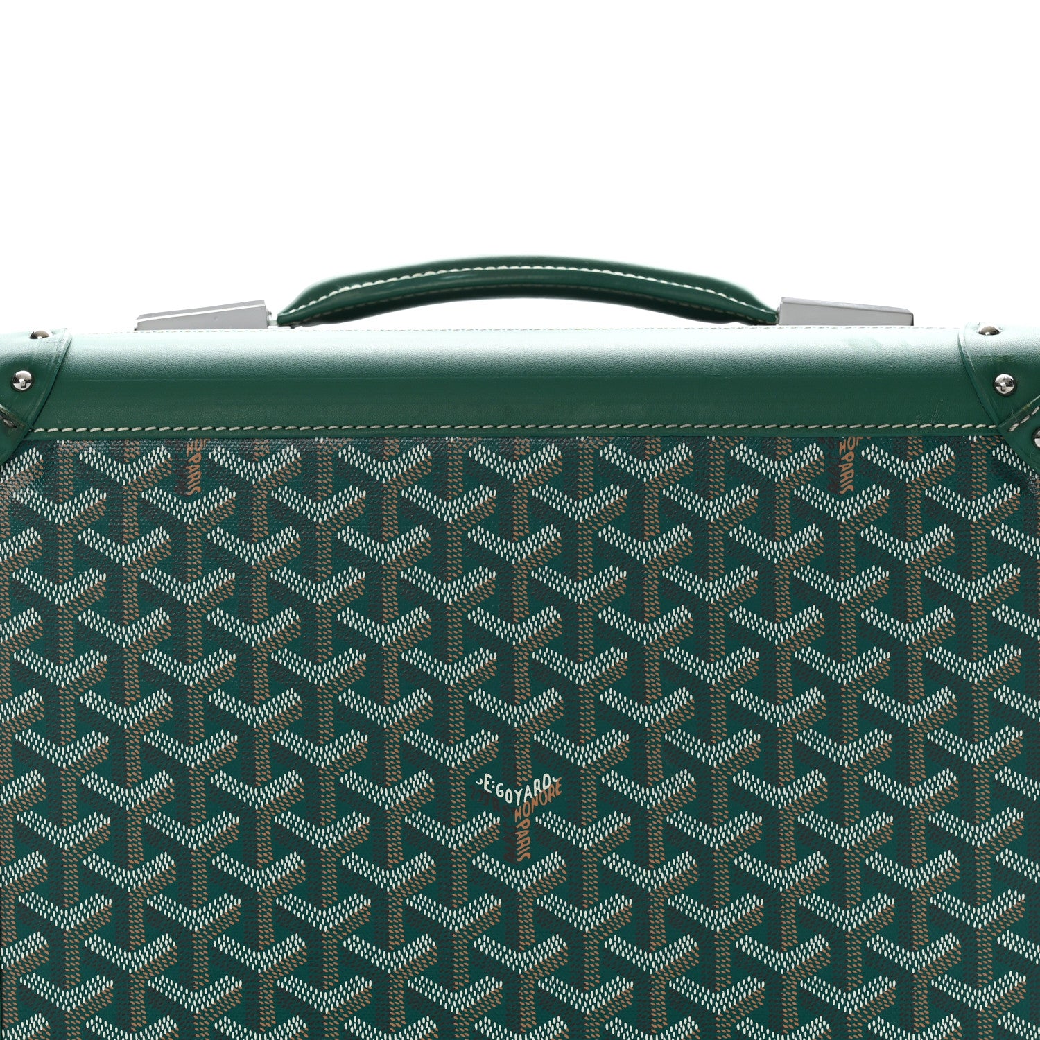 Goyard Goyardine Bourget PM Green 6 of 21